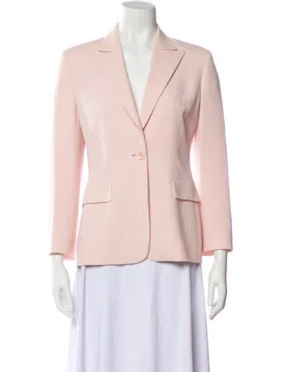 Pre-owned Max Mara Blazer In Pink
