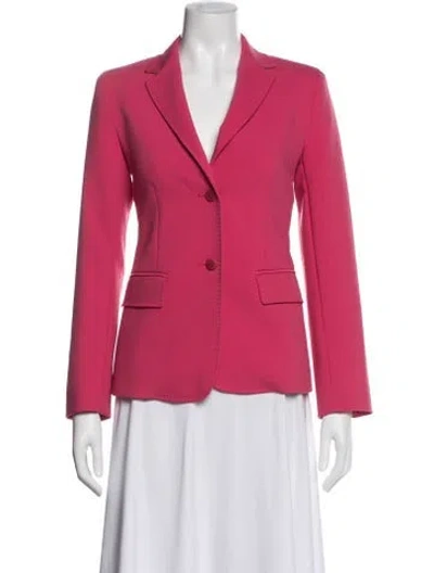 Pre-owned Max Mara Blazer In Pink