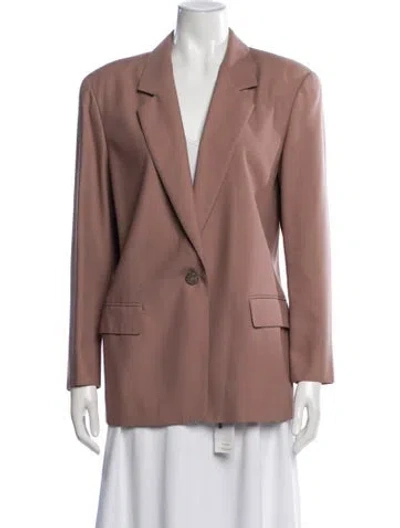 Pre-owned Max Mara Blazer In Pink