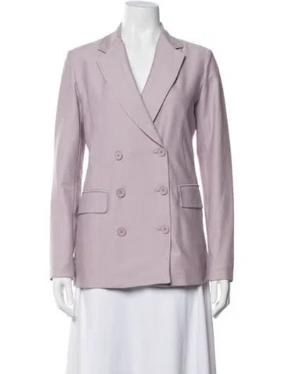 Pre-owned Max Mara Blazer In Purple