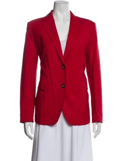Pre-owned Max Mara Blazer In Red