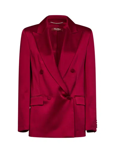 Max Mara Blazer In Red