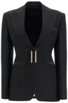 Max Mara Virgin Wool Tassel-fastened Blazer