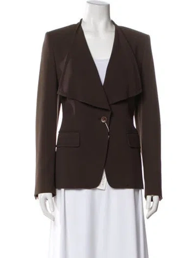 Pre-owned Max Mara Blazer W/ Tags In Brown
