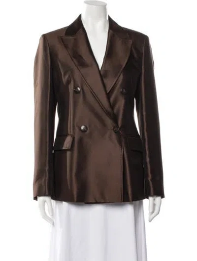 Pre-owned Max Mara Blazer W/ Tags In Brown