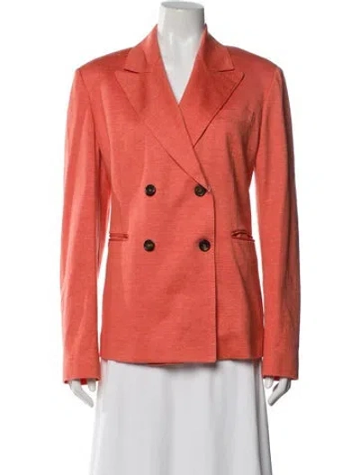 Pre-owned Max Mara Blazer W/ Tags In Orange