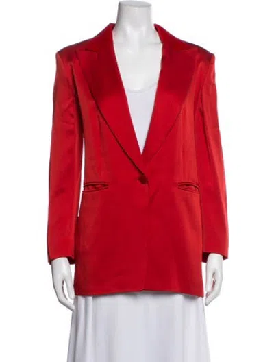 Pre-owned Max Mara Blazer W/ Tags In Red