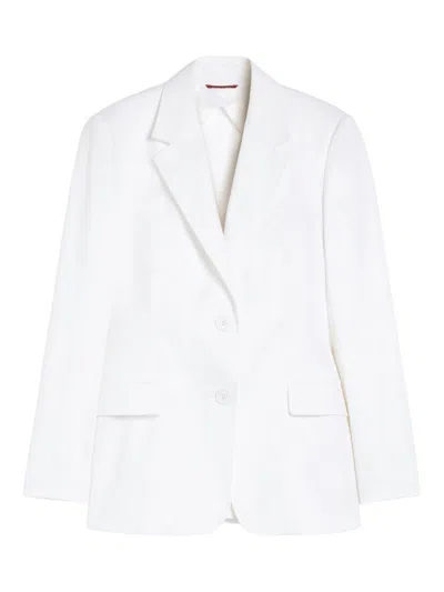 MAX MARA BLAZER - BLANCO