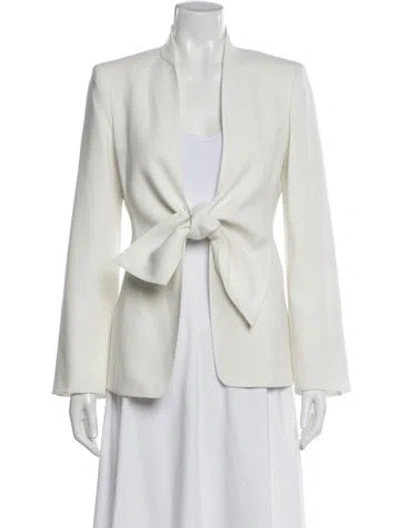 Pre-owned Max Mara Blazer In White