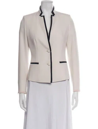 Pre-owned Max Mara Blazer In White