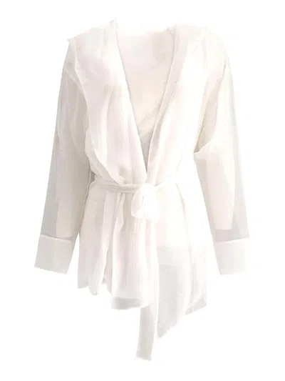 MAX MARA BLAZER - BLANCO