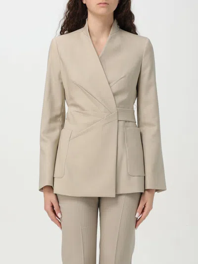 MAX MARA MAX MARA BLAZER WOMAN BEIGE