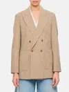 Max Mara Blazer Woman Beige In Cream
