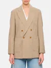 Max Mara Corfu Blazer In Brown
