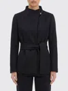 Max Mara Scuba Jersey Jacket In Blue