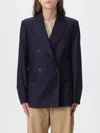 Max Mara Blazer Woman  Studio In Blue