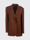 Max Mara Studio Giacca Balco In Brown
