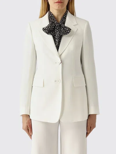 Max Mara Blazer Woman  Studio In White
