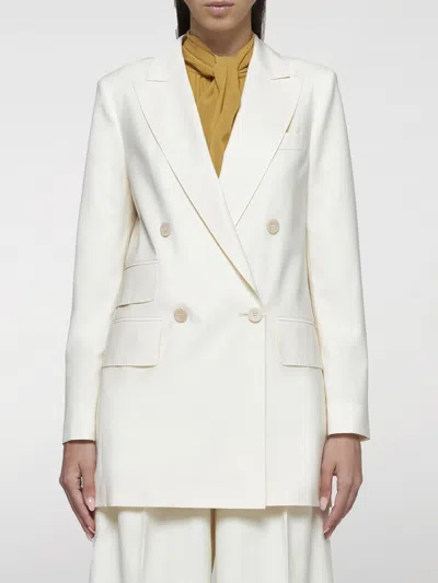 MAX MARA MAX MARA BLAZER WOMAN WHITE