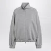 Max Mara Blend Zip-up Sweatshirt In Gray