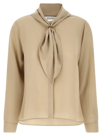 Max Mara Blouse In Beige