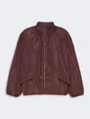 Max Mara Drawstring Ruffled Jacket In Multi