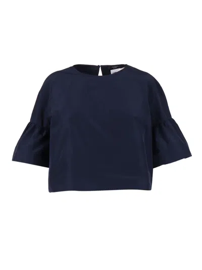 Max Mara Weekend Camicia Break In Blue