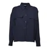 Max Mara Weekend Jackets In Blue
