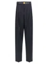 Max Mara Bergamo Pants Blue In Blue