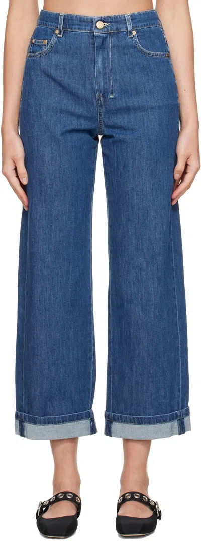 Max Mara Blue Eles Jeans