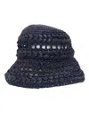Max Mara Blue Hat In Blue