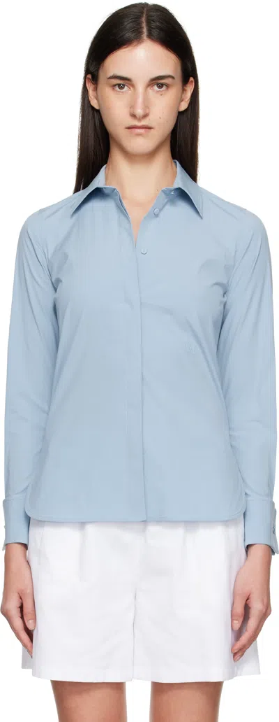 Max Mara Blue Knut Shirt