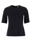 Max Mara Women Midnight Blue Wool Peter T-shirt In Black