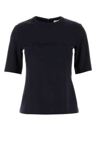 MAX MARA BLUE LOGO PETER T-SHIRT