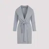 Max Mara Blue Messi Wool Coat