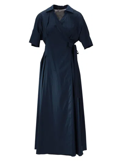 MAX MARA BLUE SARAH DRESS