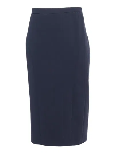 MAX MARA BLUE SKIPPER SKIRT