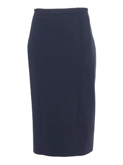 MAX MARA BLUE SKIPPER SKIRT