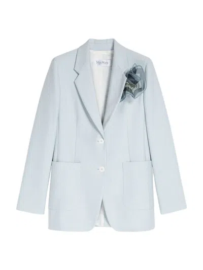 Max Mara Blue Ss22 Jacket For Women