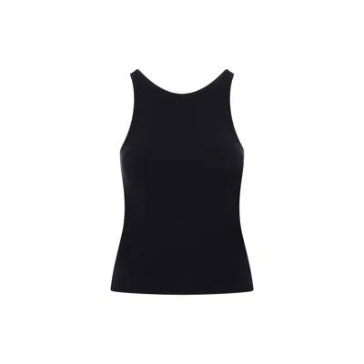 Max Mara Blue Top For Women Made With Wool And Elastane