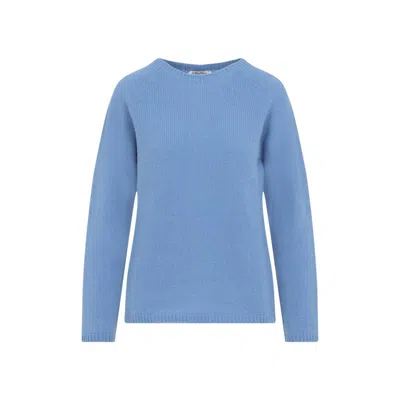 Max Mara Blue Wool Georg Sweater