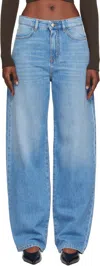 Max Mara Denim Cotton Jeans Trousers In Blue