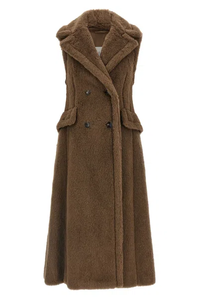 Max Mara Boario1234 Coat In Brown