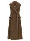 Max Mara Boario1234 Coat In Brown