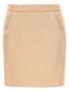 Max Mara Light Brown Bobbio Skirt