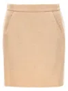 Max Mara Light Brown Bobbio Skirt