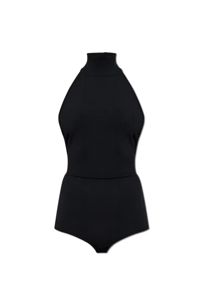 Max Mara Bodysuit Apogeo In Black