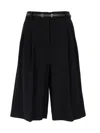 Max Mara Studio Trousers In Animal Print