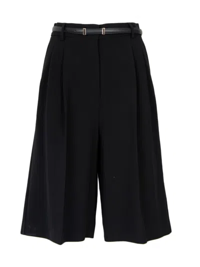 Max Mara Studio Trousers In Black