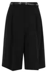 Max Mara Studio Trousers In Black